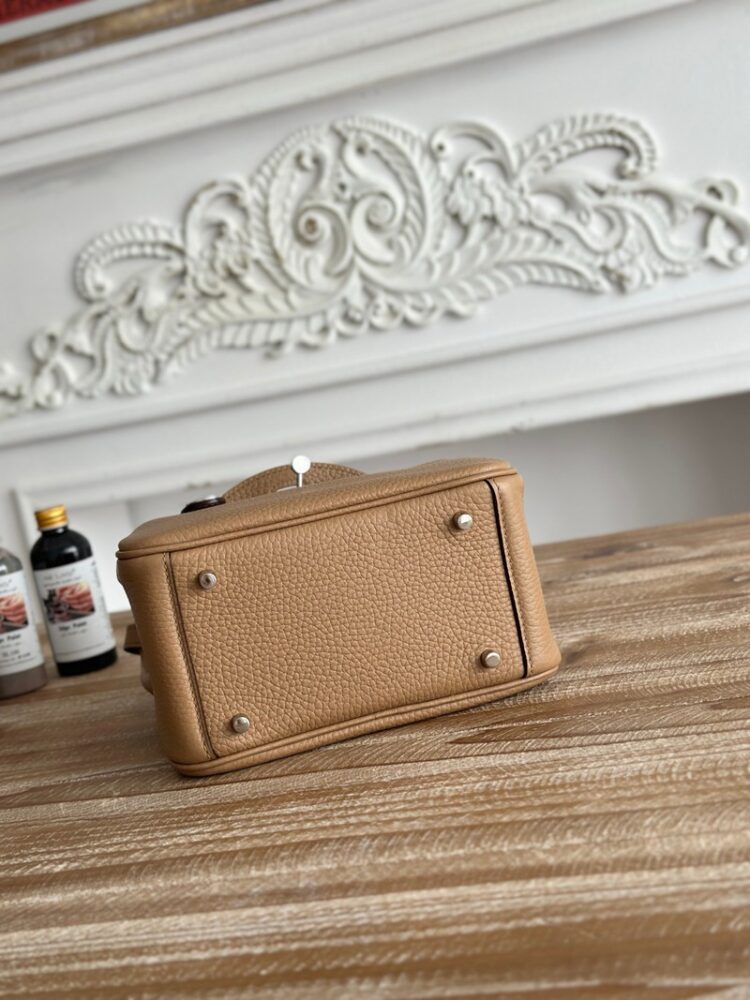 Hermes Lindy Mini 19cm Bag Taurillon Clemence Leather