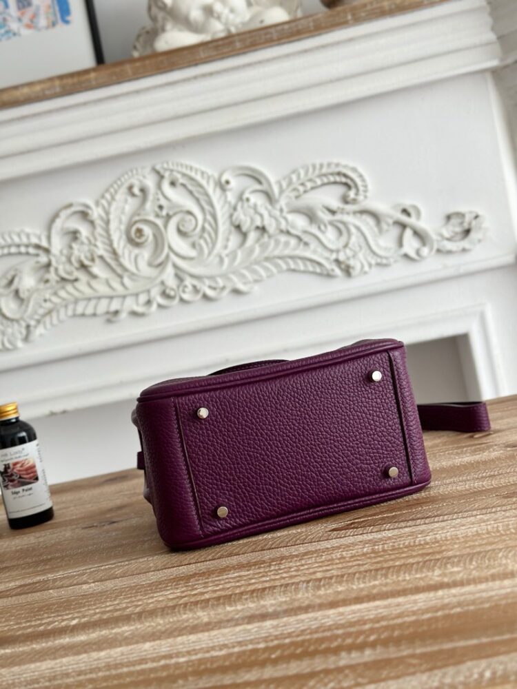 Hermes Lindy Mini 19cm Bag Taurillon Clemence Leather