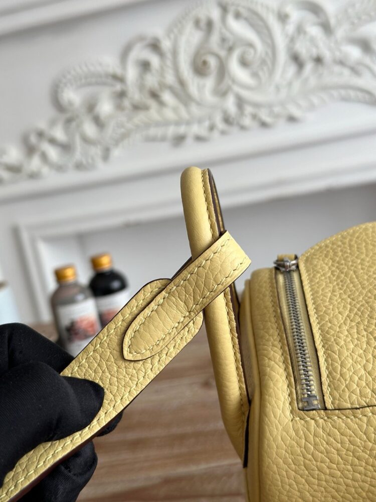 Hermes Lindy Mini 19cm Bag Taurillon Clemence Leather