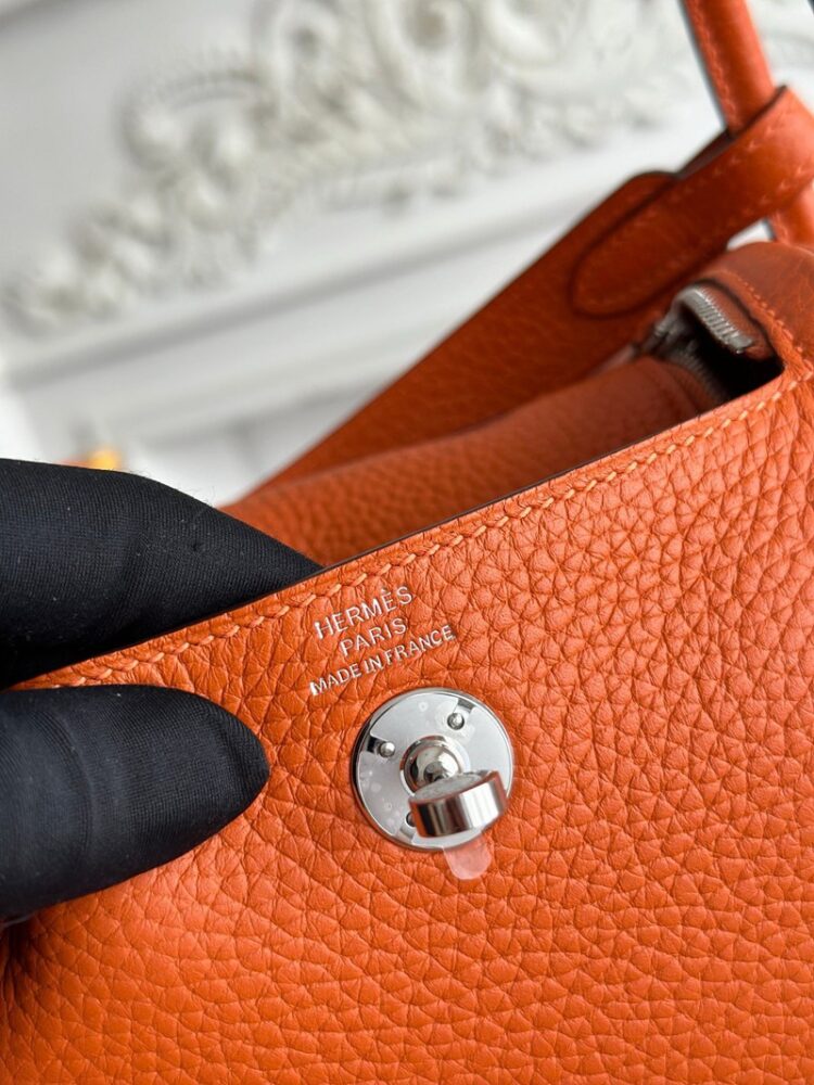 Hermes Lindy Mini 19cm Bag Taurillon Clemence Leather