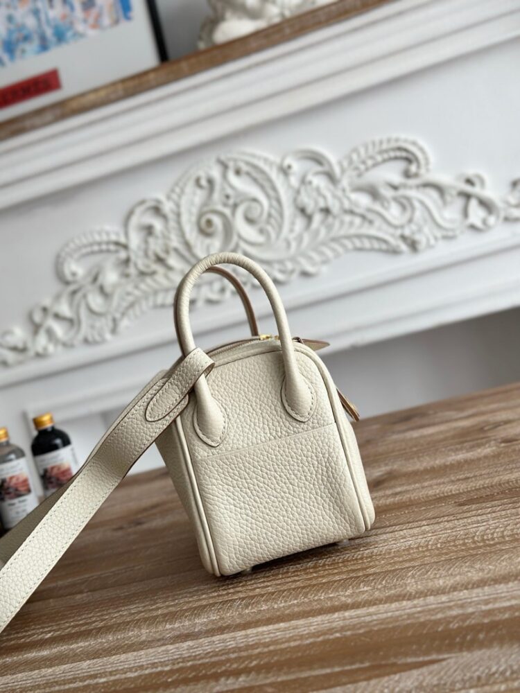 Hermes Lindy Mini 19cm Bag Taurillon Clemence Leather