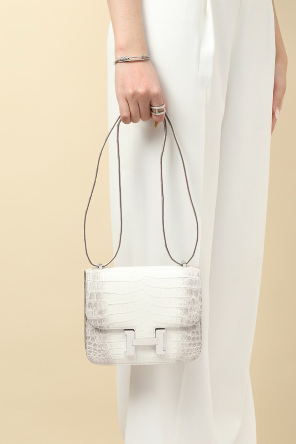 Hermes Mini Constance 19 Bag Niloticus Crocodile Leather 01