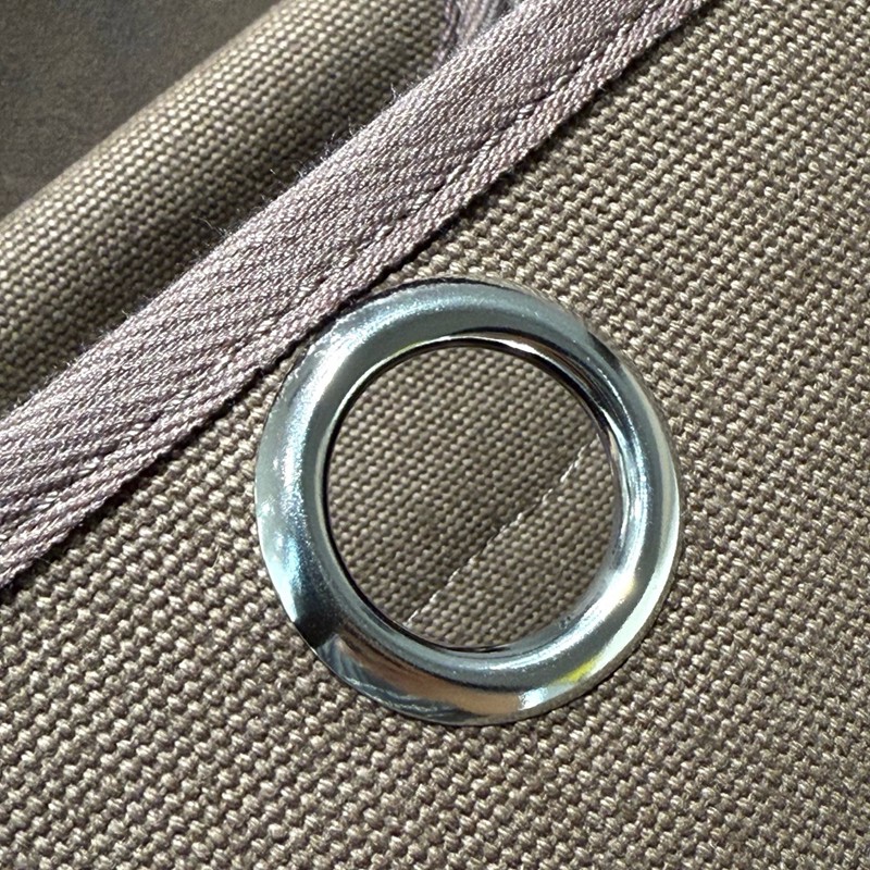 Hermes Mini Herbag Bag 20cm Canvas and Calfskin Leather