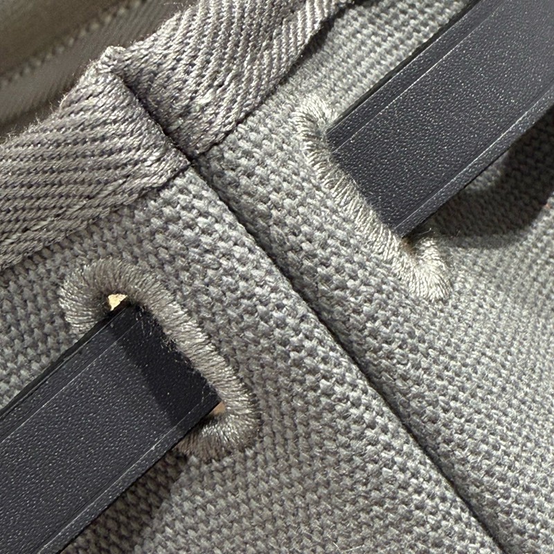 Hermes Mini Herbag Bag 20cm Canvas and Calfskin Leather