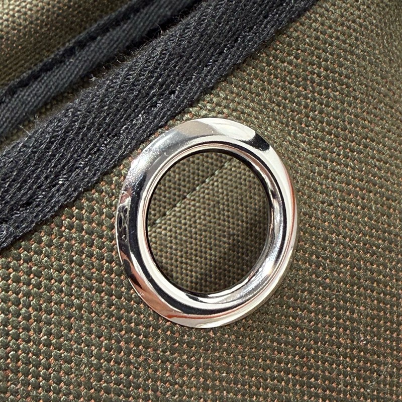 Hermes Mini Herbag Bag 20cm Canvas and Calfskin Leather