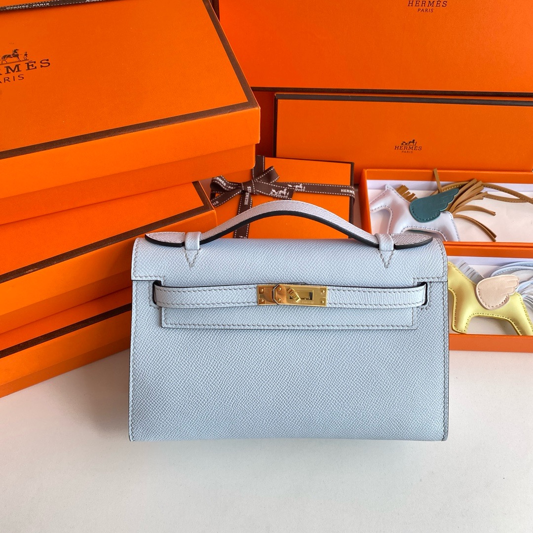 Hermes Mini Kelly Pochette Bag 22cm Epsom Leather 05 – Hermès Kelly Luxury Handbag